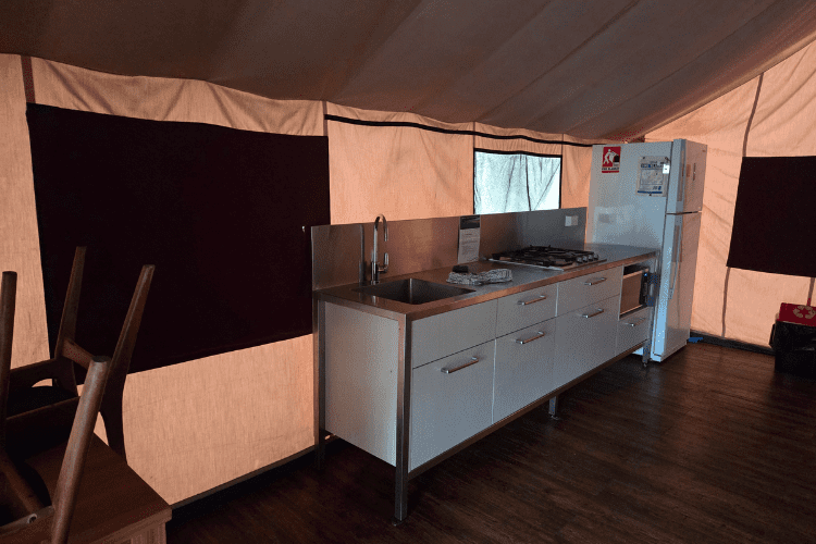 Wilsons Prom Wilderness Retreat Shared Kitchen Inside 1