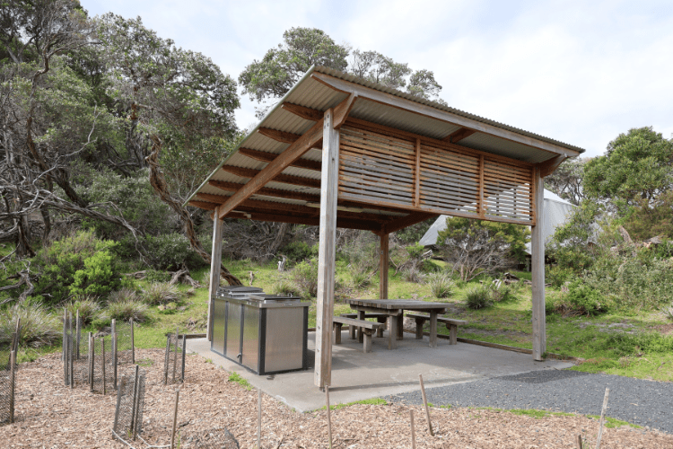 Wilsons Prom Wilderness Retreats Shared BBQ area