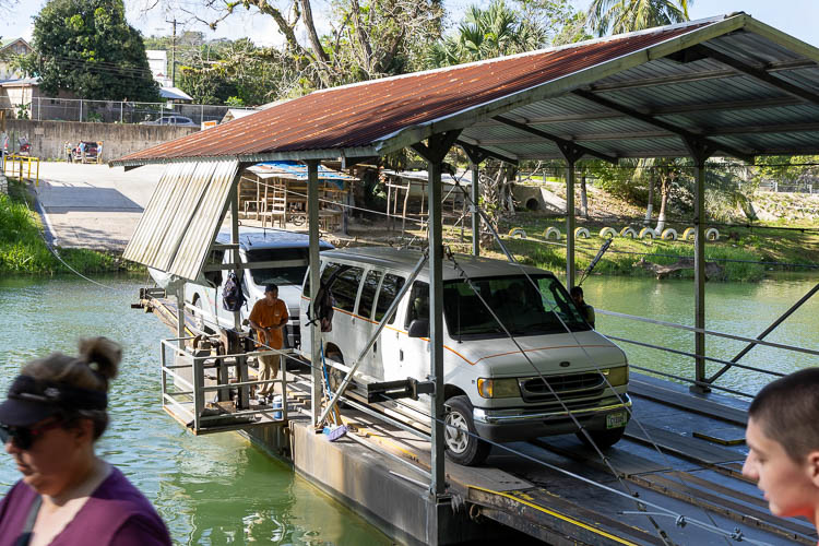 Ferry to Xunantunich