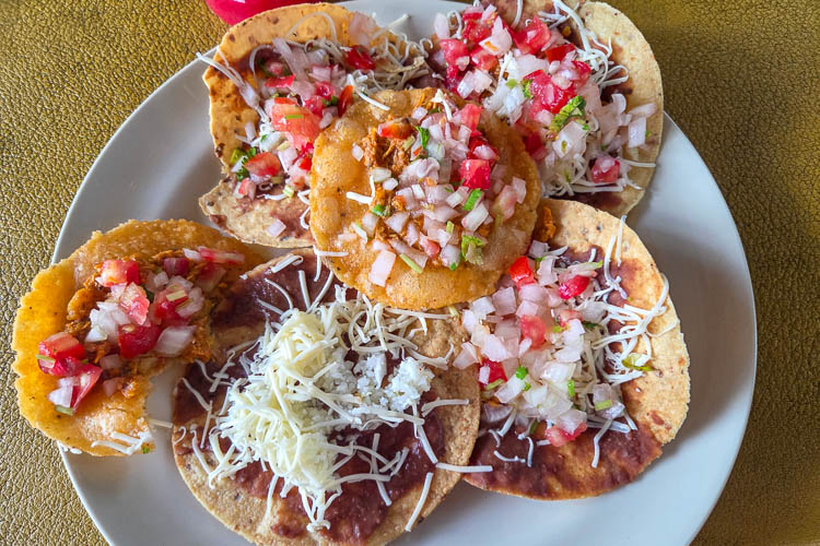 Southern Highway Cafe Belize Tostadas