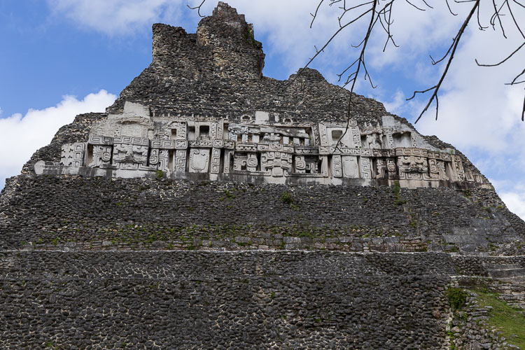 Freeze on El Castillo Xunantunich
