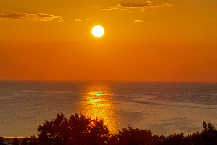 Sunset from Caye Caulker