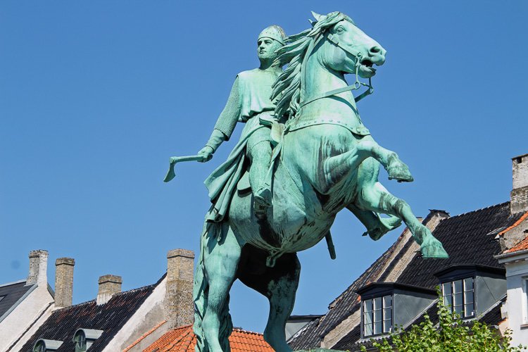 Bishop Absalon Statue Copenhagen