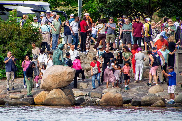 Little Mermaid from Copenhagen Harbour