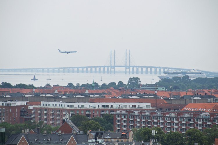 View from Christiansborg Palace Tower