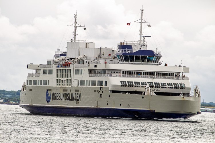 Ferry to Sweden Oresund Strait
