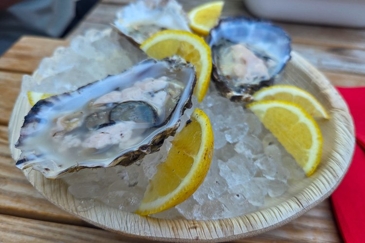 oysters at Clifton seafood company